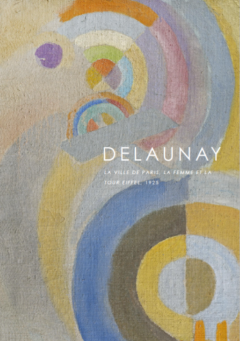 Robert Delaunay - La Ville de Paris, La Femme et La Tour Eiffel 1925