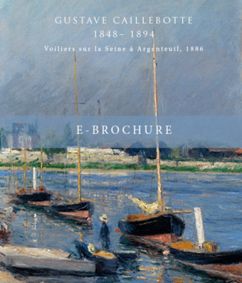 Gustave Caillebotte - Voiliers sur la Seine à Argenteuil