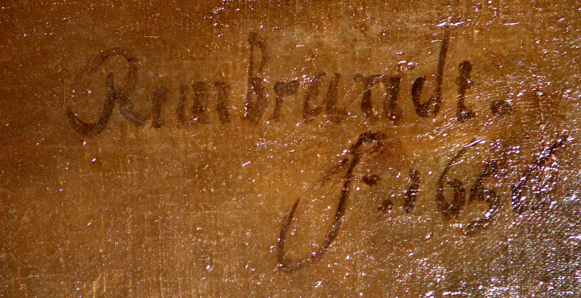 Подпись Рембрандта
