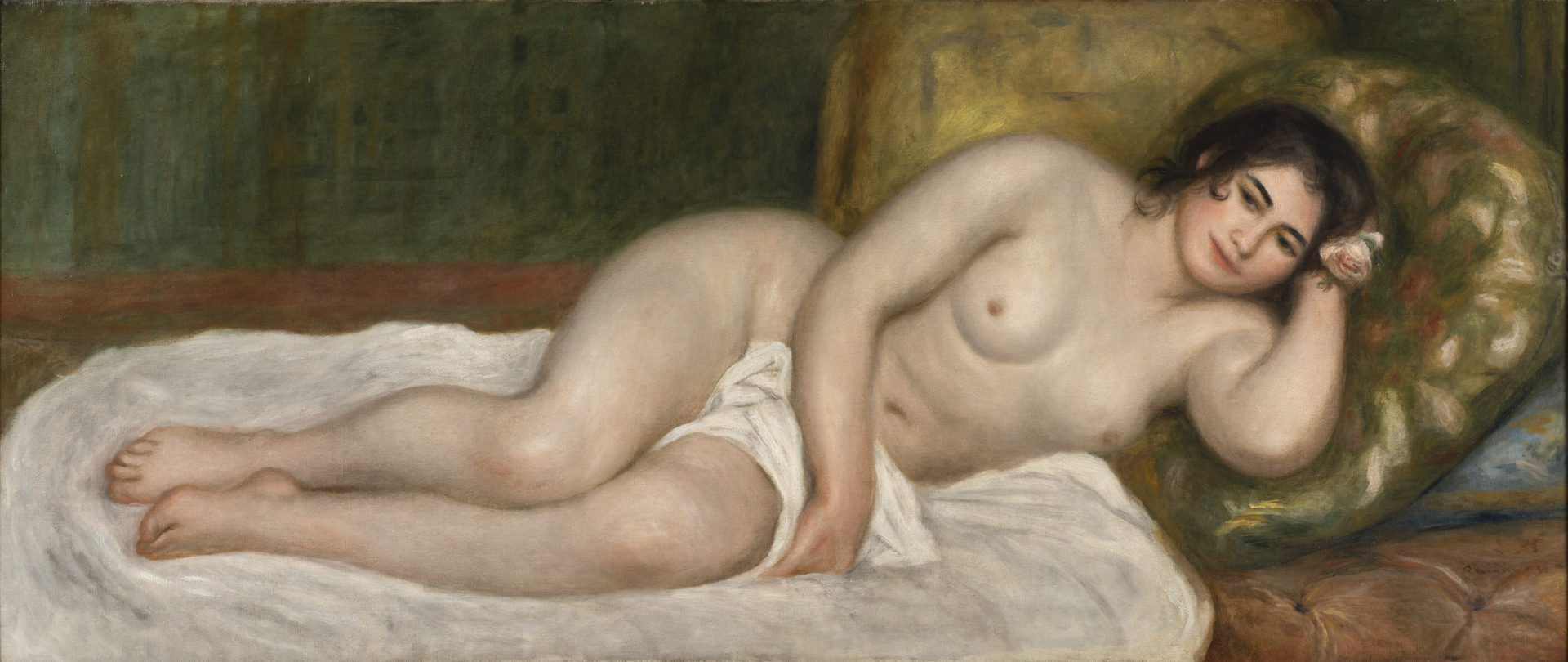 Pierre Auguste Renoir - Femme nue couchée